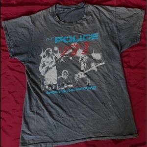 1982 Vintage Police Concert Tshirt